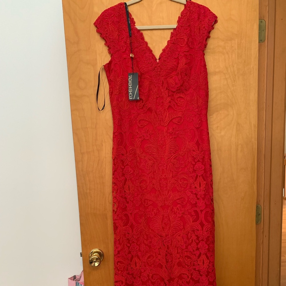 Brand new Tadashi Shoji gown